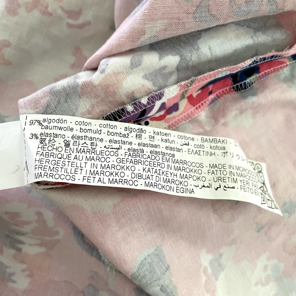 Zara Floral Print Shirt Dress - Picture 11 of 11